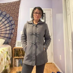 Dressbarn Button Up Pea Coat